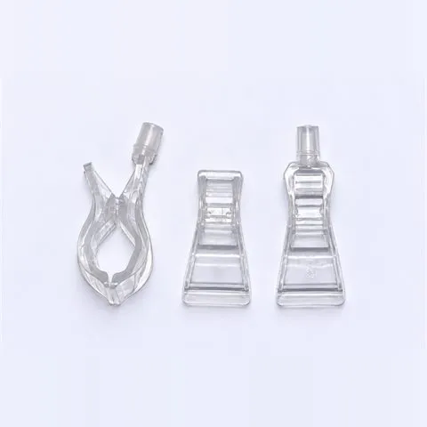 Moulded handle and clip