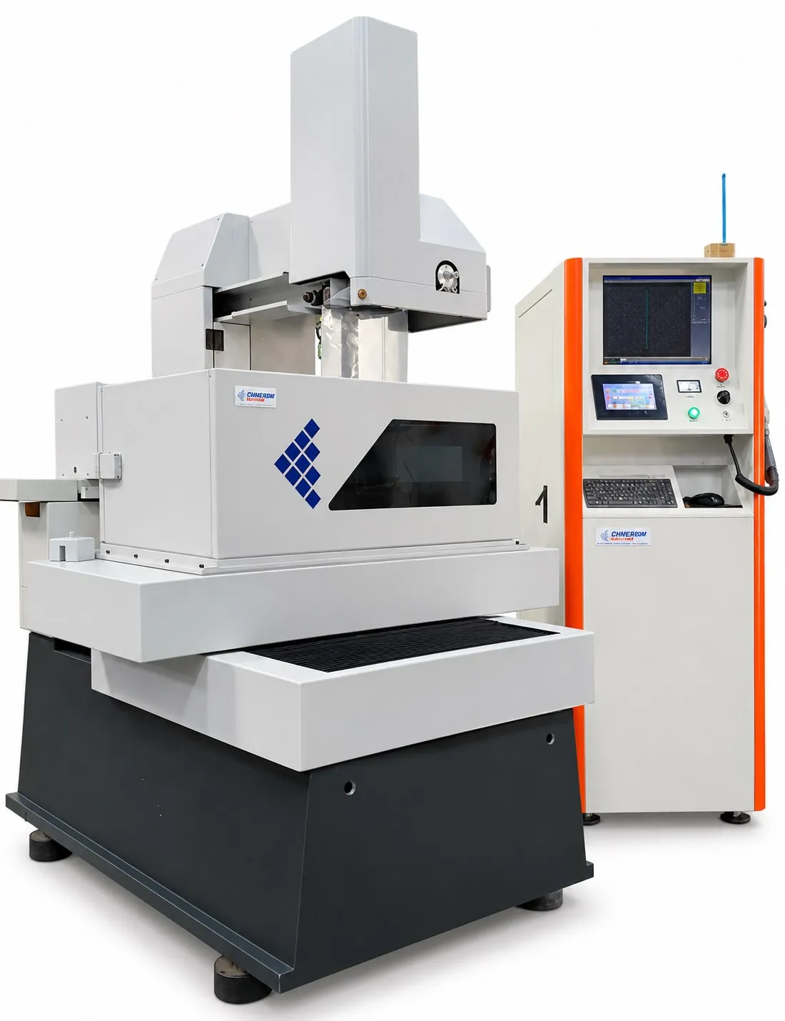 CNC wire-cut EDM machine for cutting precise profiles in hardened steel